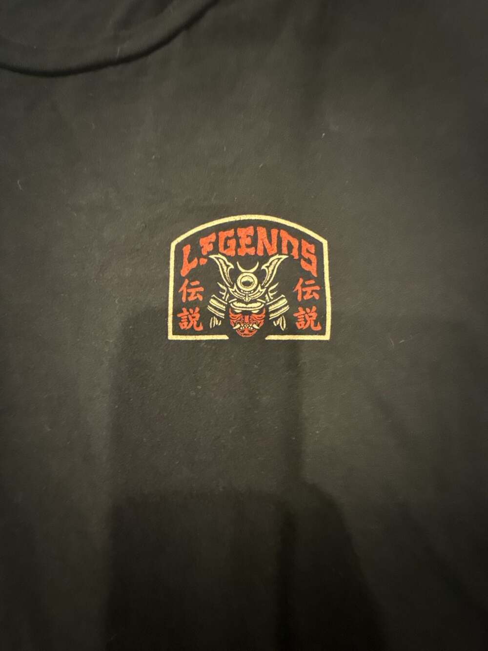 LEGENDS Ronin Samurai Graphic Black T-Shirt